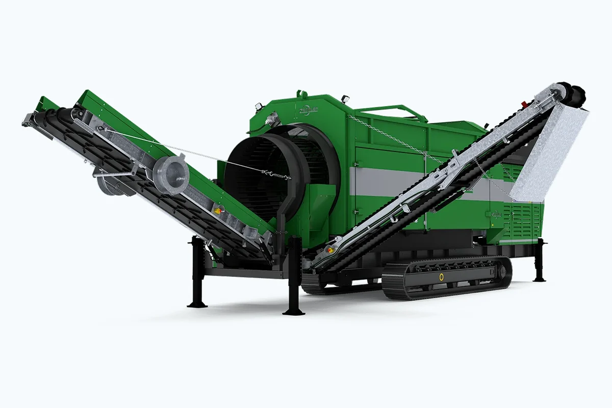 MS 6700-R – ciur mobil pe șenile pentru volum mare